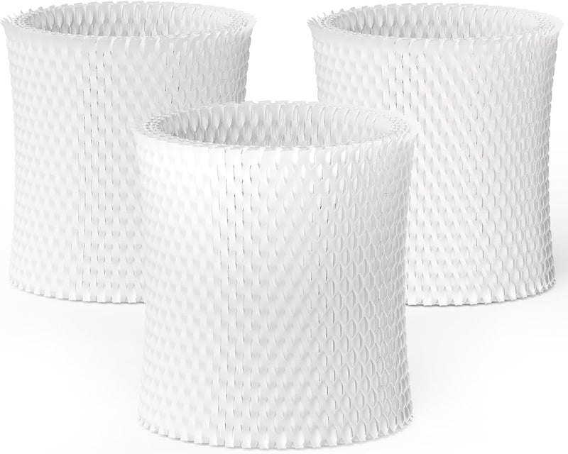Leemone 3-Pack Bedside Humidifier Filter Replacement Compatible with Canopy Bedside & Nursery Humidifiers, Humidifier Wicking Filter Lasts Up to 6 Weeks - Image 1